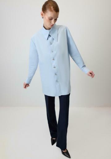 Длинная блузка