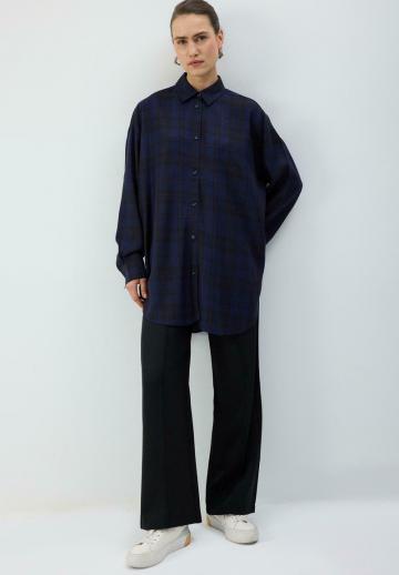 Длинная блузка