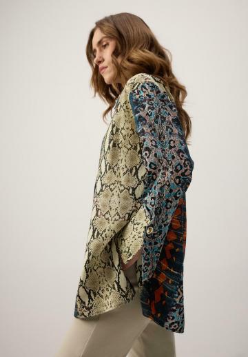 Длинная блузка