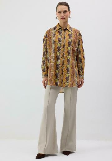 Длинная блузка