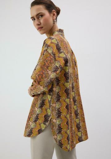 Длинная блузка