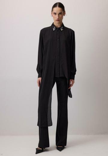 Длинная блузка