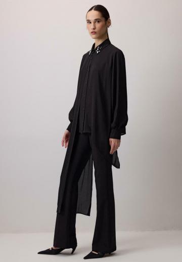 Длинная блузка