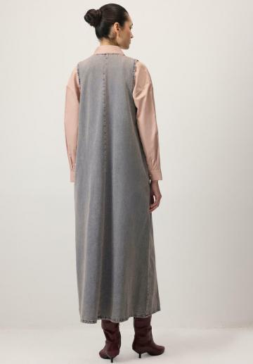 Джинсовое платье