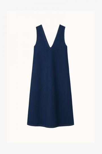 Джинсовое платье