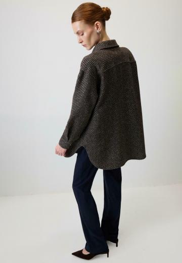 Короткое пальто