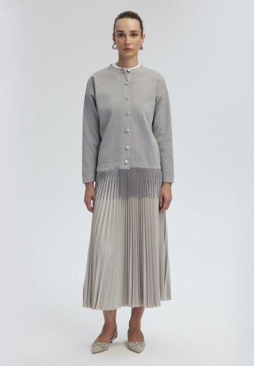 Длинный кардиган