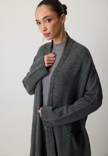 Длинный кардиган