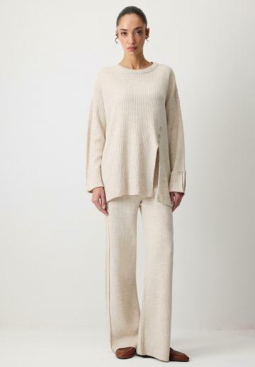 Длинный пуловер