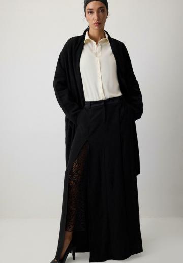 Длинный кардиган