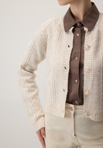 Вязаная кофта