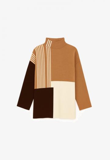 Длинный пуловер