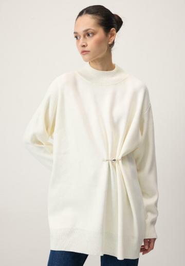 Длинный пуловер