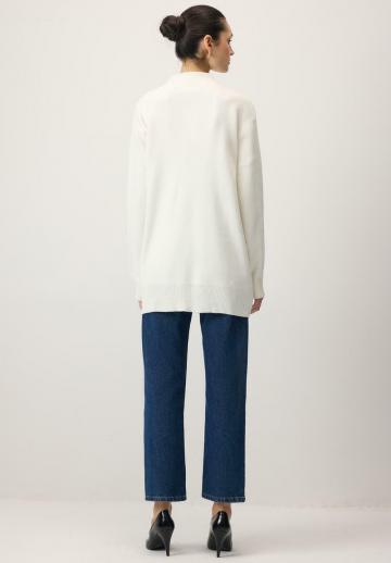 Длинный пуловер