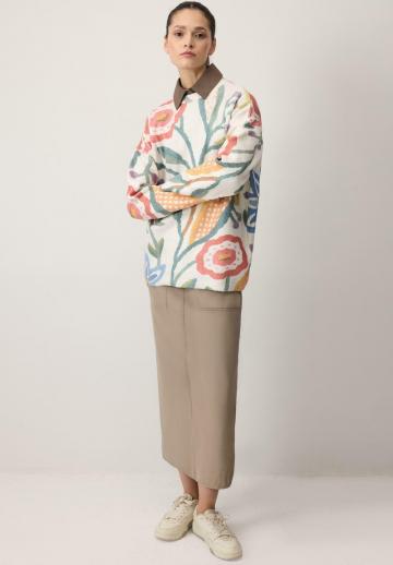 Длинный пуловер