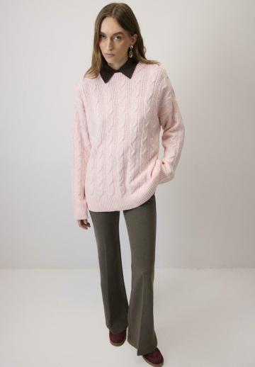 Длинный пуловер