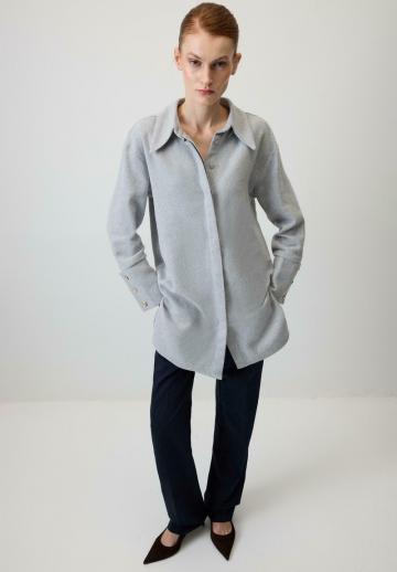 Длинная блузка