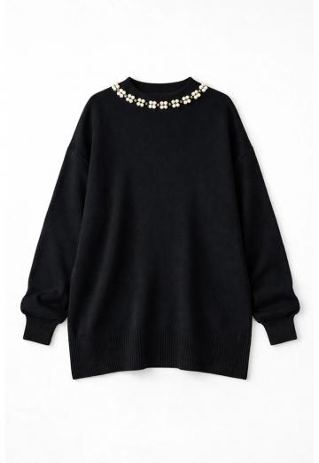 Длинный пуловер