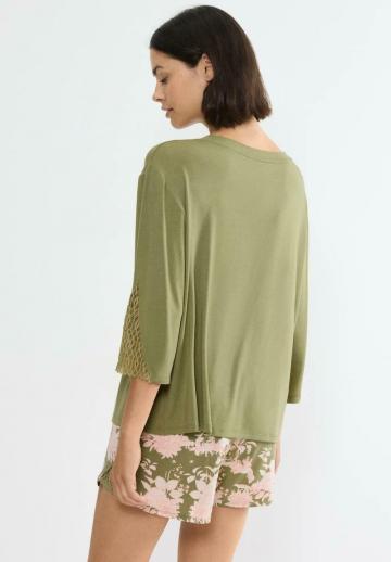 Майка с рукавом три четверти