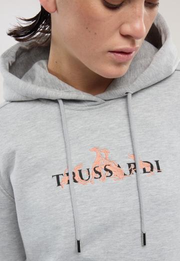 Пуловер с капюшоном