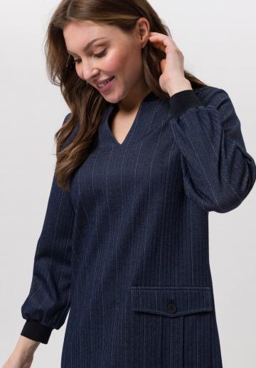 Джинсовое платье