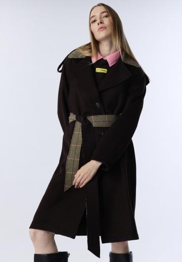 Шерстяное пальто