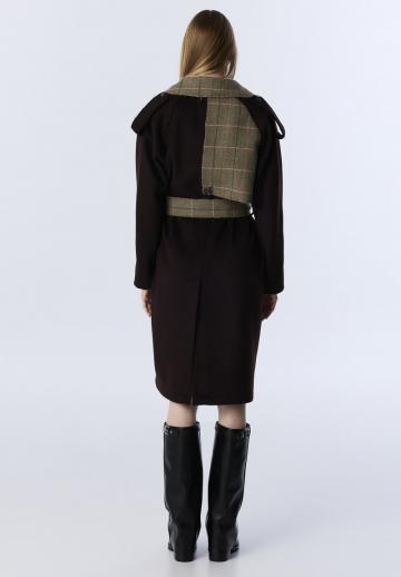 Шерстяное пальто