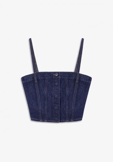 Топ на бретельках