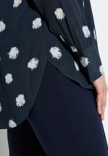 Длинная блузка