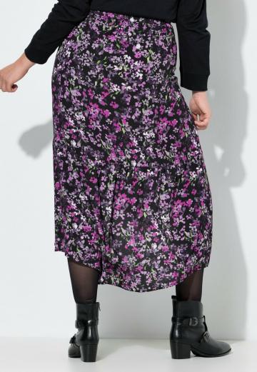 Юбка с воланами