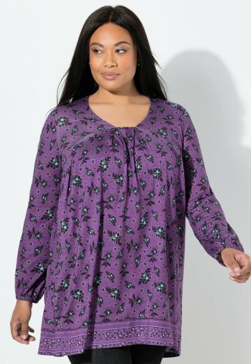 Длинная блузка