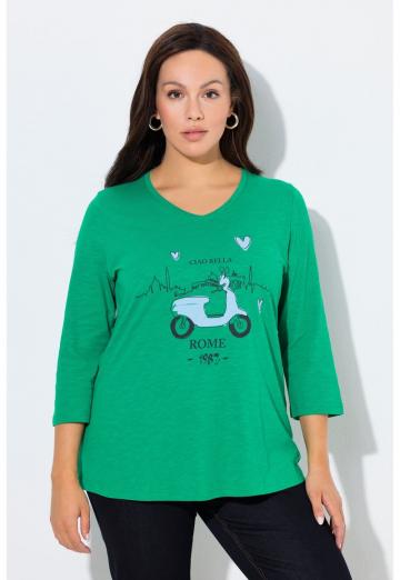 Майка с рукавом три четверти