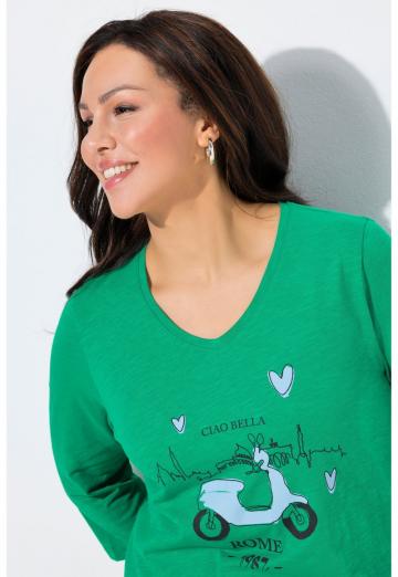 Майка с рукавом три четверти