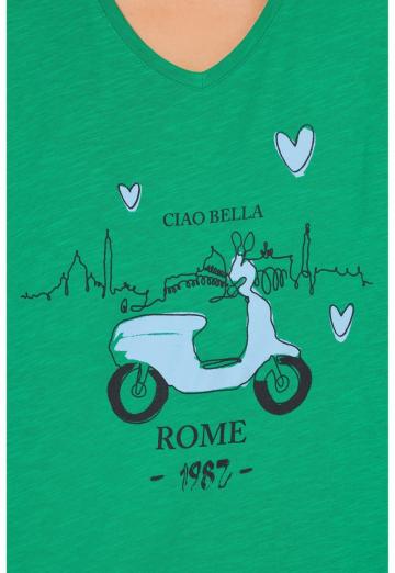 Майка с рукавом три четверти