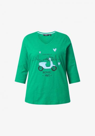 Майка с рукавом три четверти