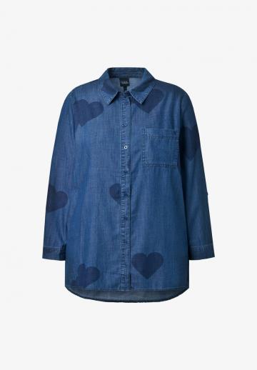 Джинсовая блузка