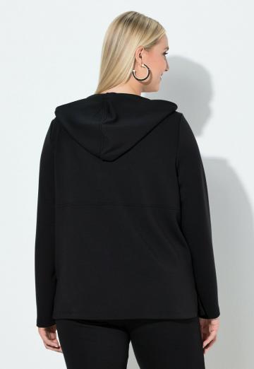 Пуловер с капюшоном