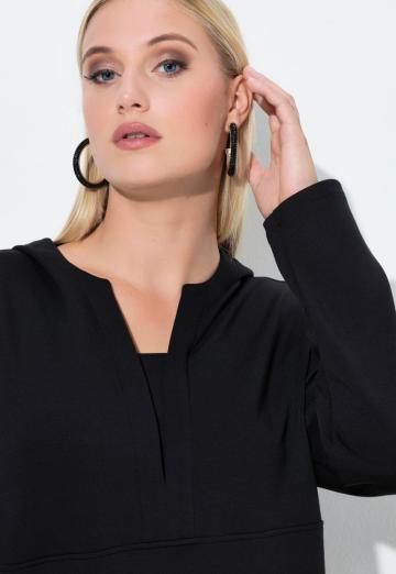 Пуловер с капюшоном