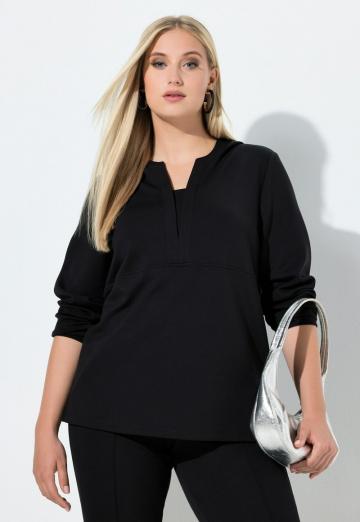 Пуловер с капюшоном