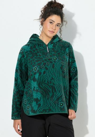 Пуловер с капюшоном