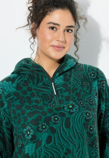 Пуловер с капюшоном