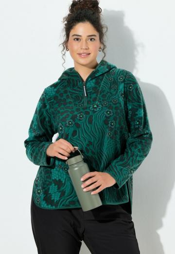 Пуловер с капюшоном