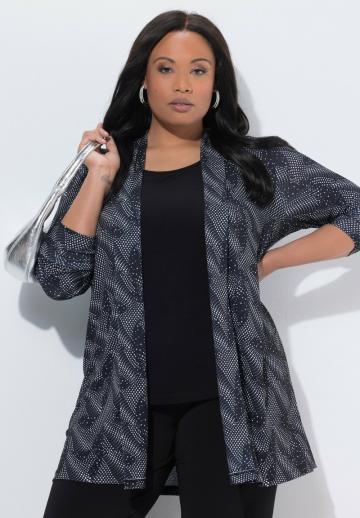 Длинный кардиган