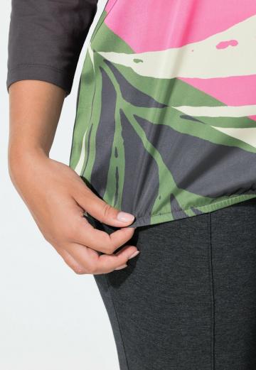 Майка с рукавом три четверти