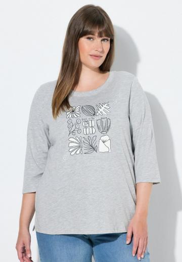 Майка с рукавом три четверти