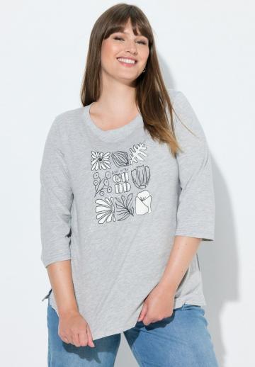 Майка с рукавом три четверти