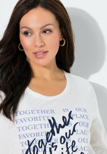 Майка с рукавом три четверти