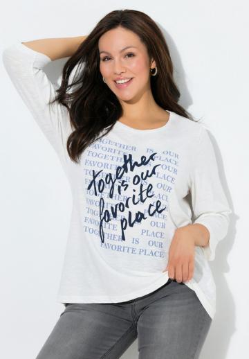 Майка с рукавом три четверти