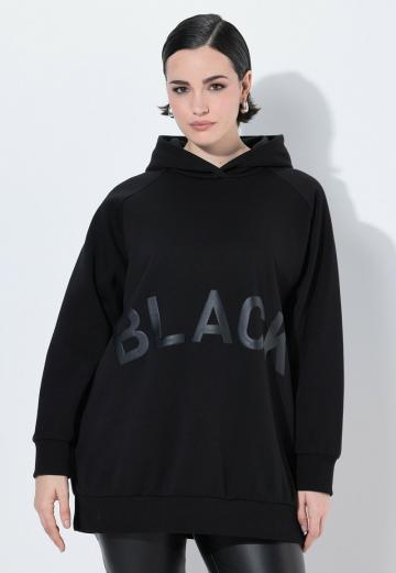 Пуловер с капюшоном