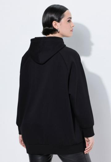 Пуловер с капюшоном